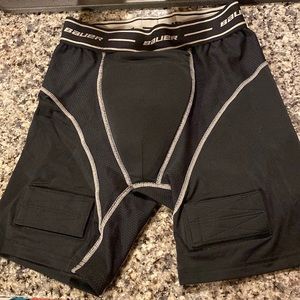 Bauer Hockey women’s medium Compression Jock Short New